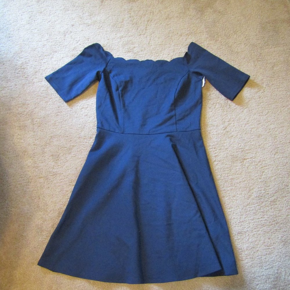 Socialite Navy Blue Dress